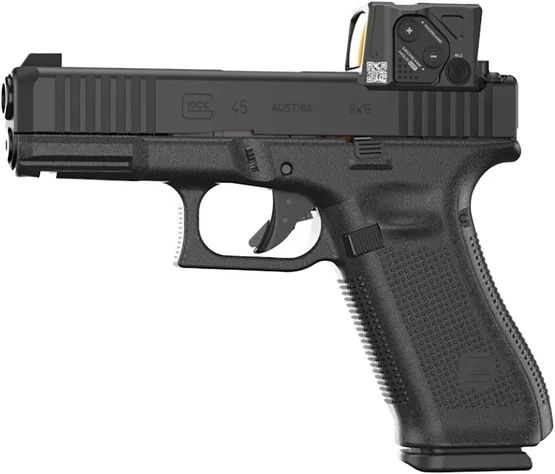 G45 Gen 5 MOS8 9mm Pistol has an A-CUT slide